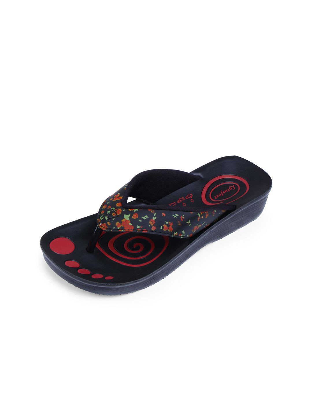 Lotusfeet Women T-Strap Flats