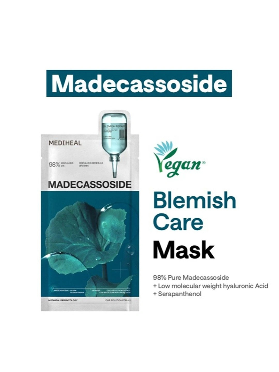 MEDIHEAL Madecassoside Essential Sheet Mask - 24 ml