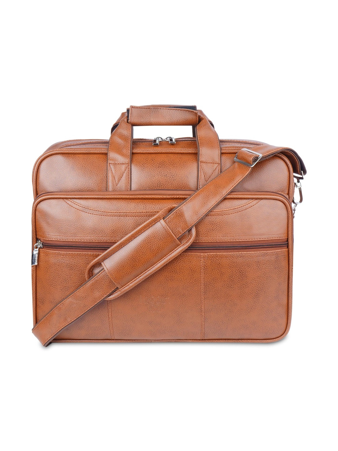 LOGGIN Men Textured Messenger Bag