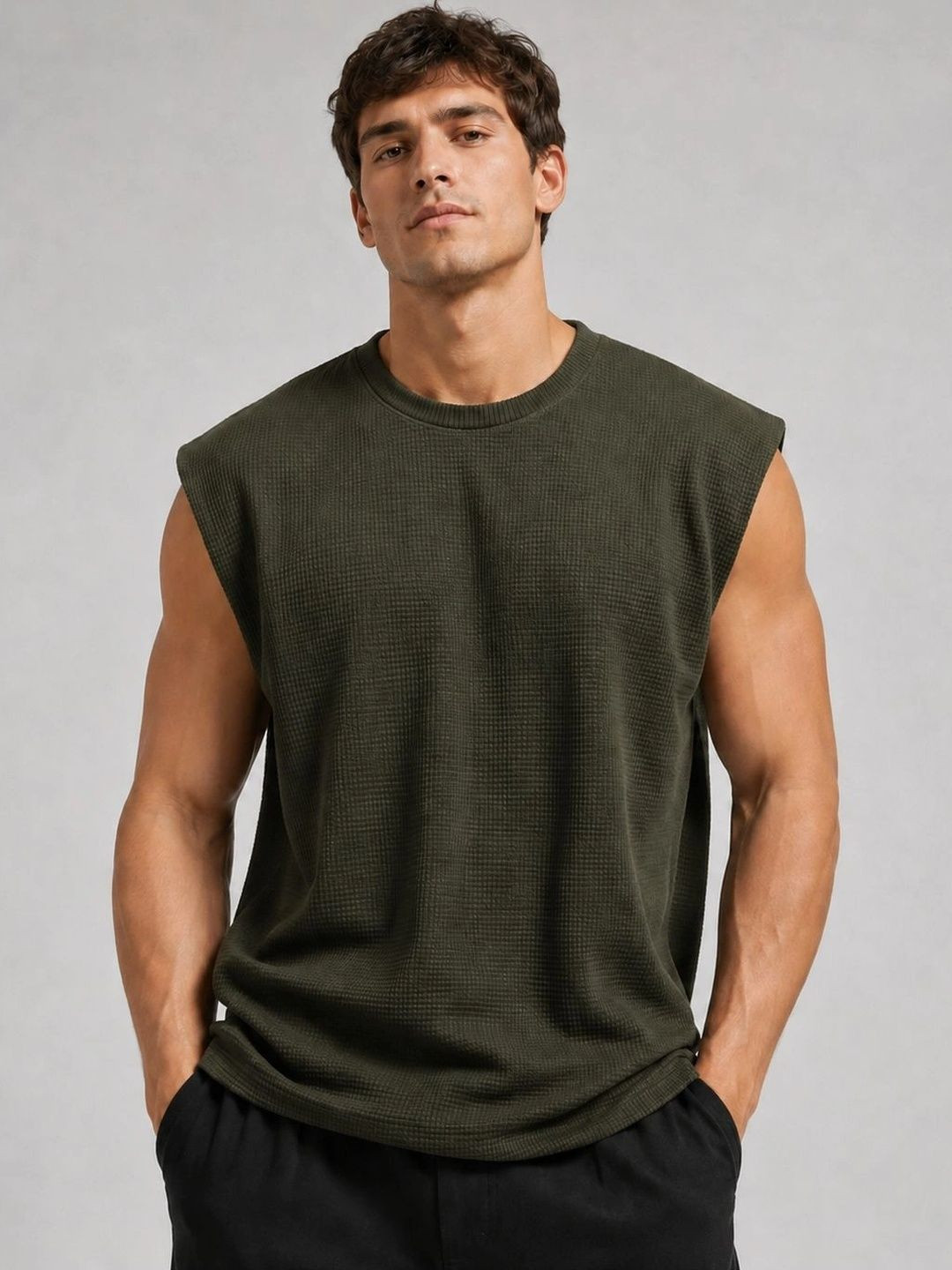Raxedo Men  Soft Breathable Moisture Control Sleeveless  Vest