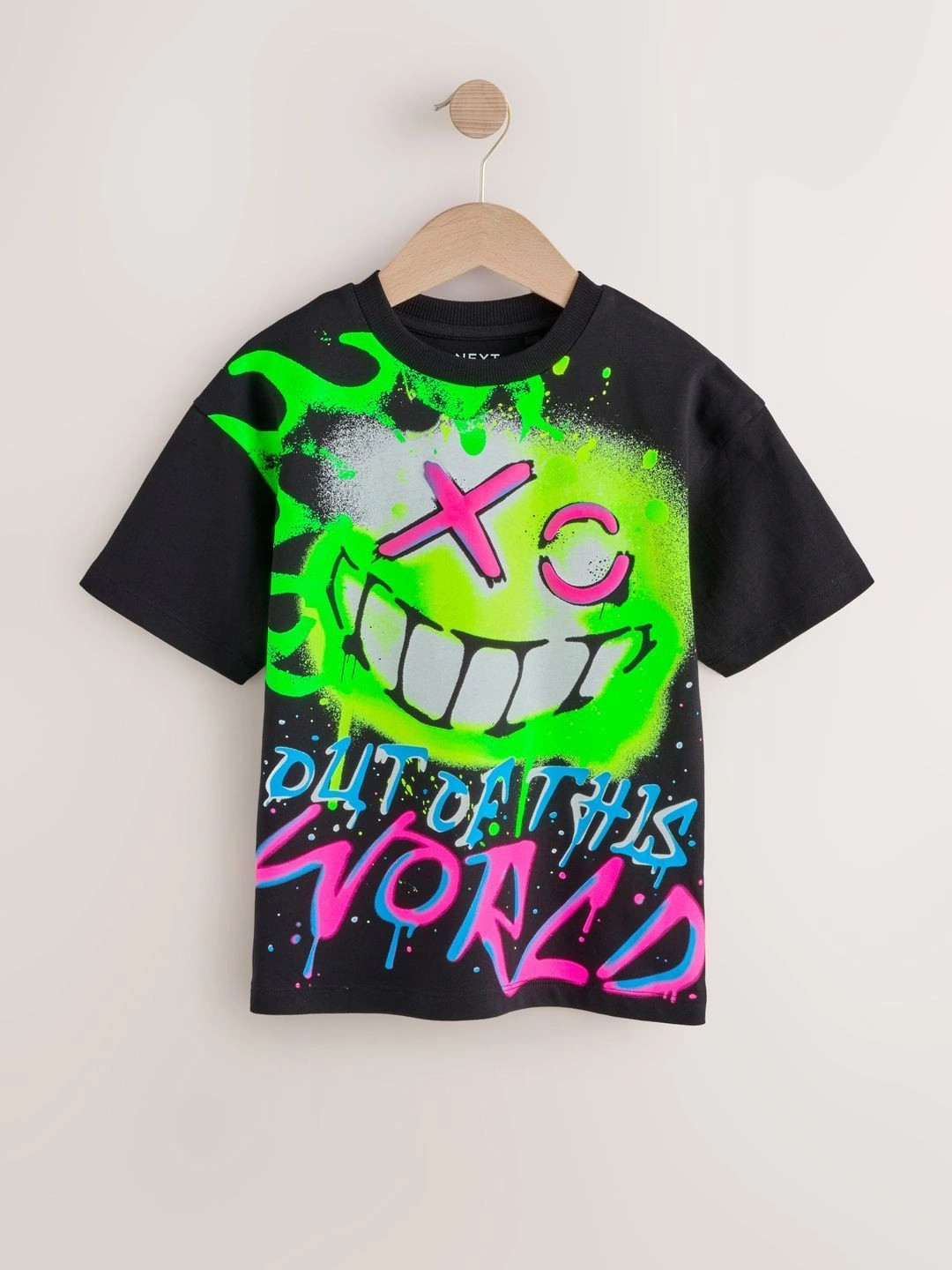 NEXT Boys Printed Pure Cotton T-shirt
