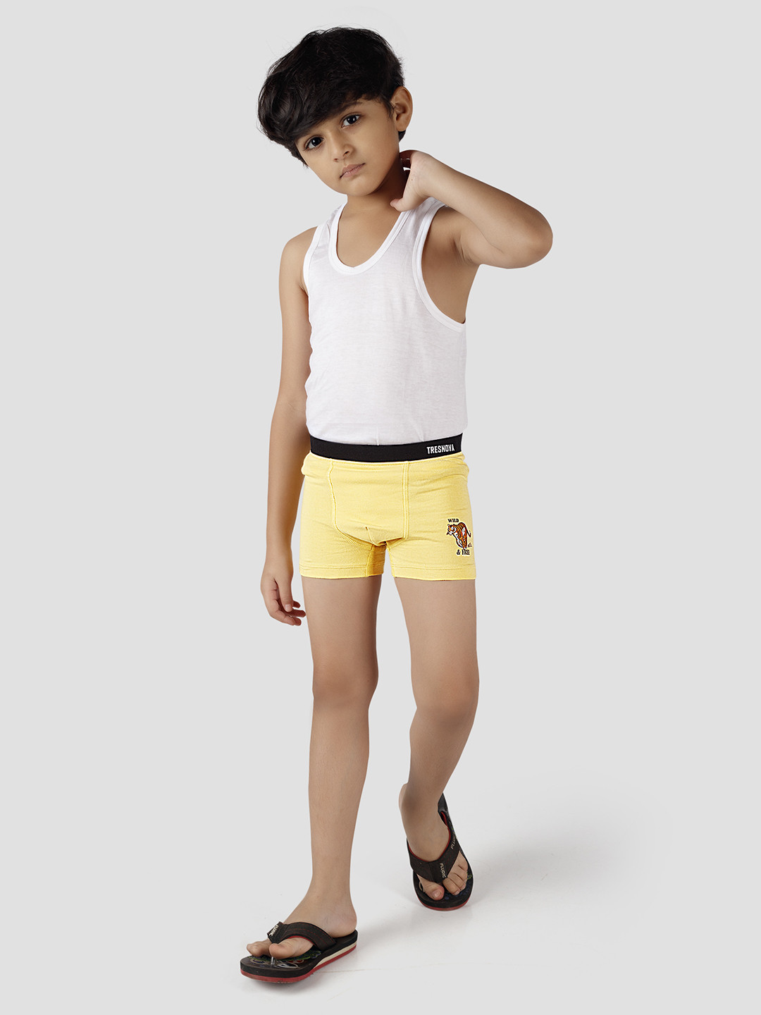 TRESNOVA Boys Pack Of 3 Anti-Microbial Short Trunks