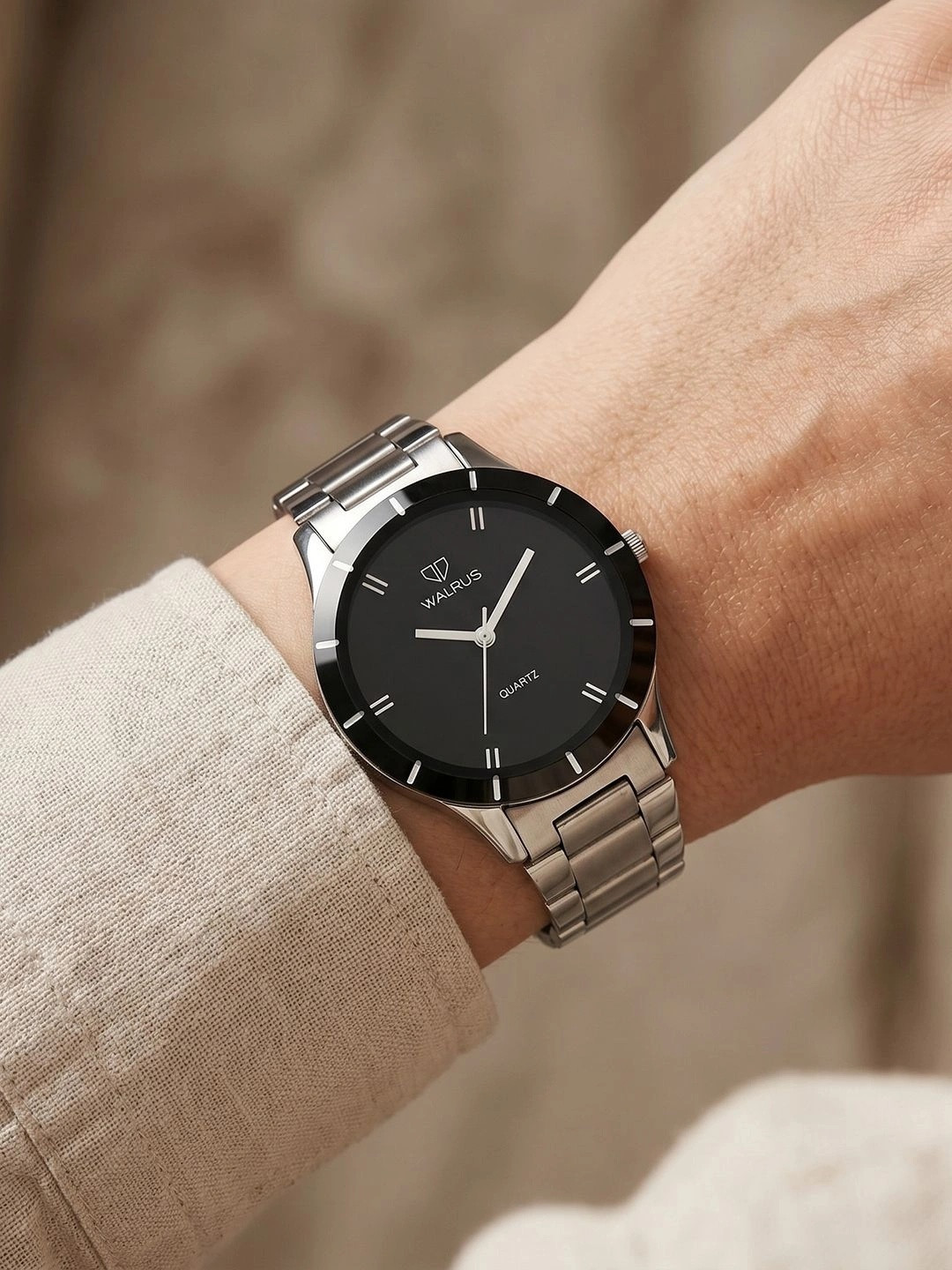 Walrus Women Black Analogue Watch WWTW 020707