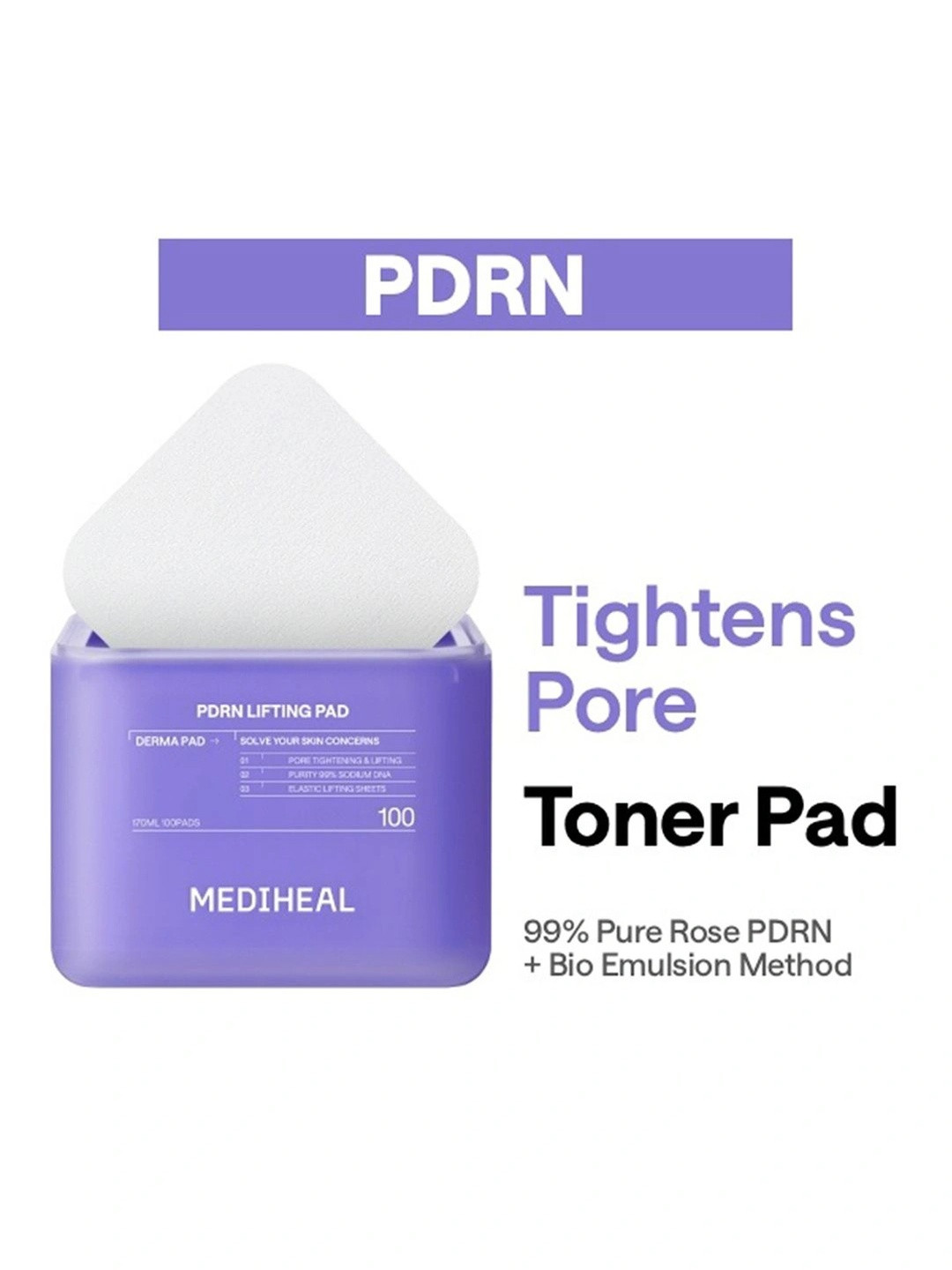 MEDIHEAL PDRN Lifting Pad With Niacinamide - 170 ml