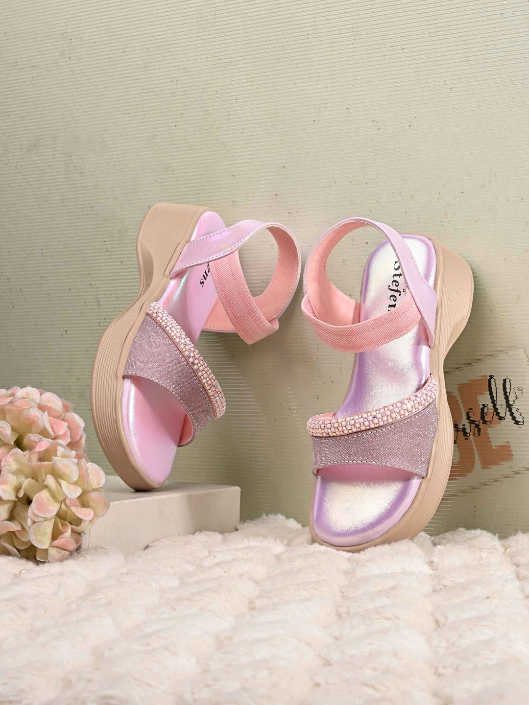 STEFENS Party wear sandal for Girls