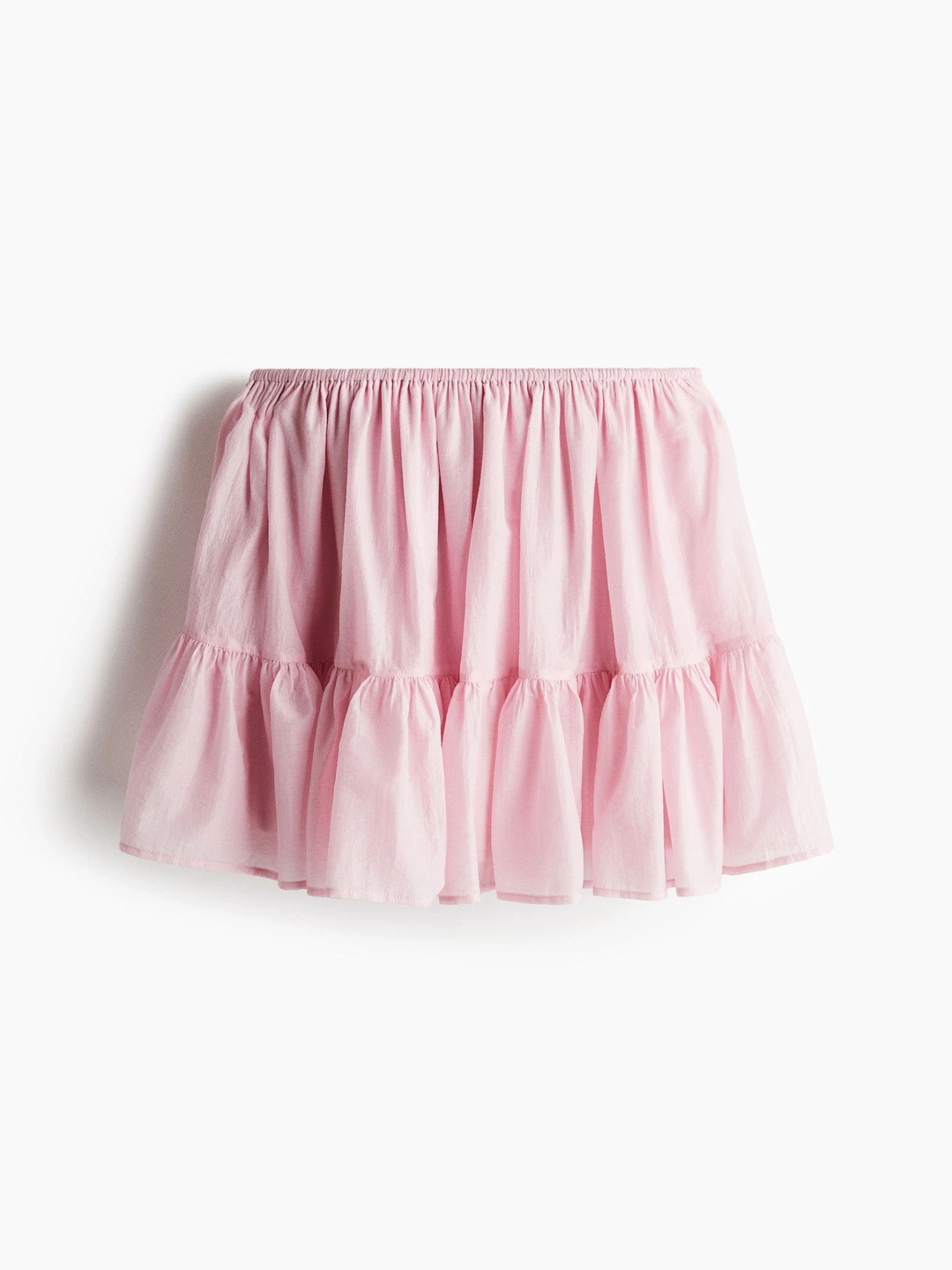H&M Flounced Mini Skirt