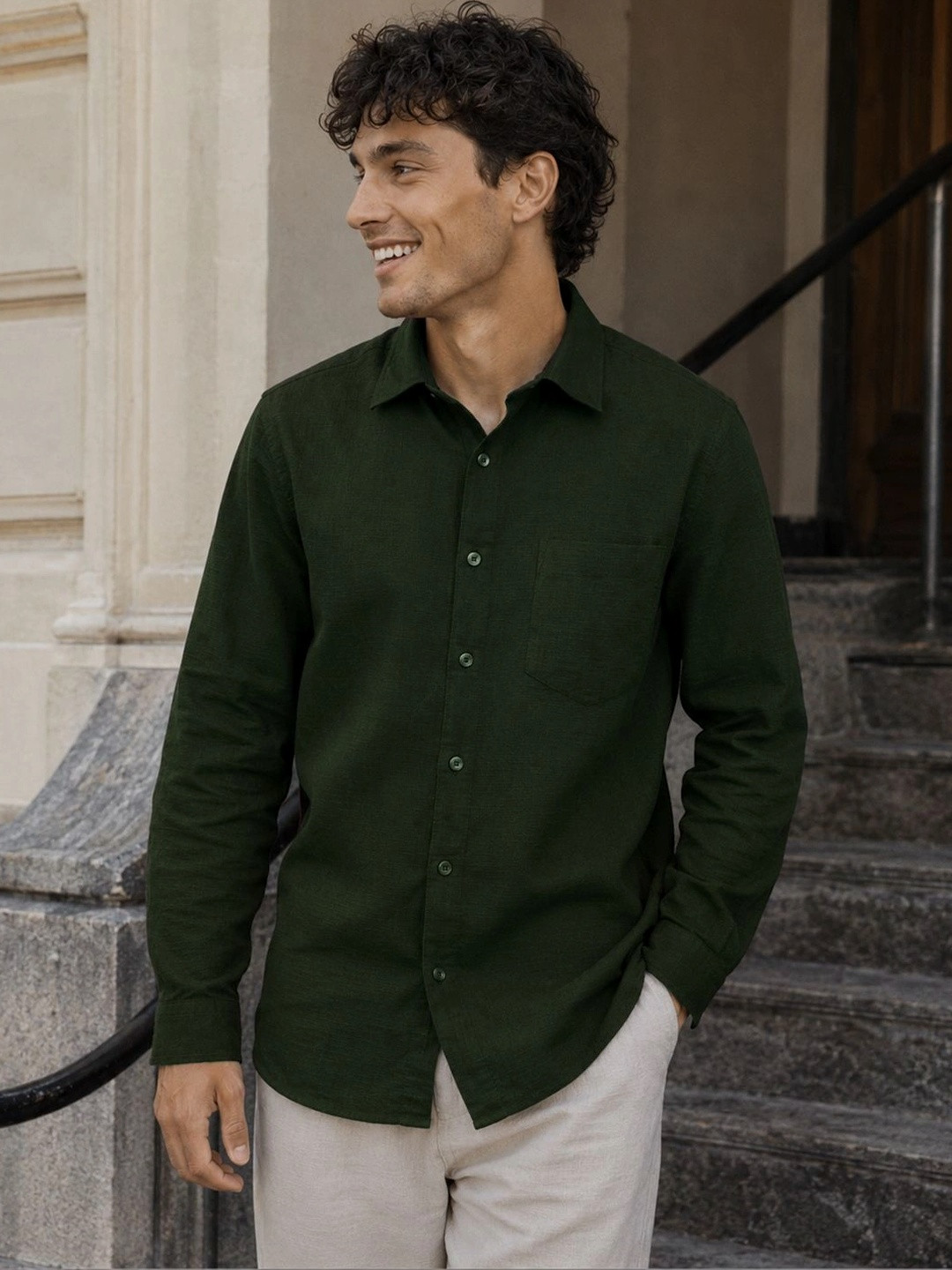 FRANKSHIRT Men Premium Casual Shirt