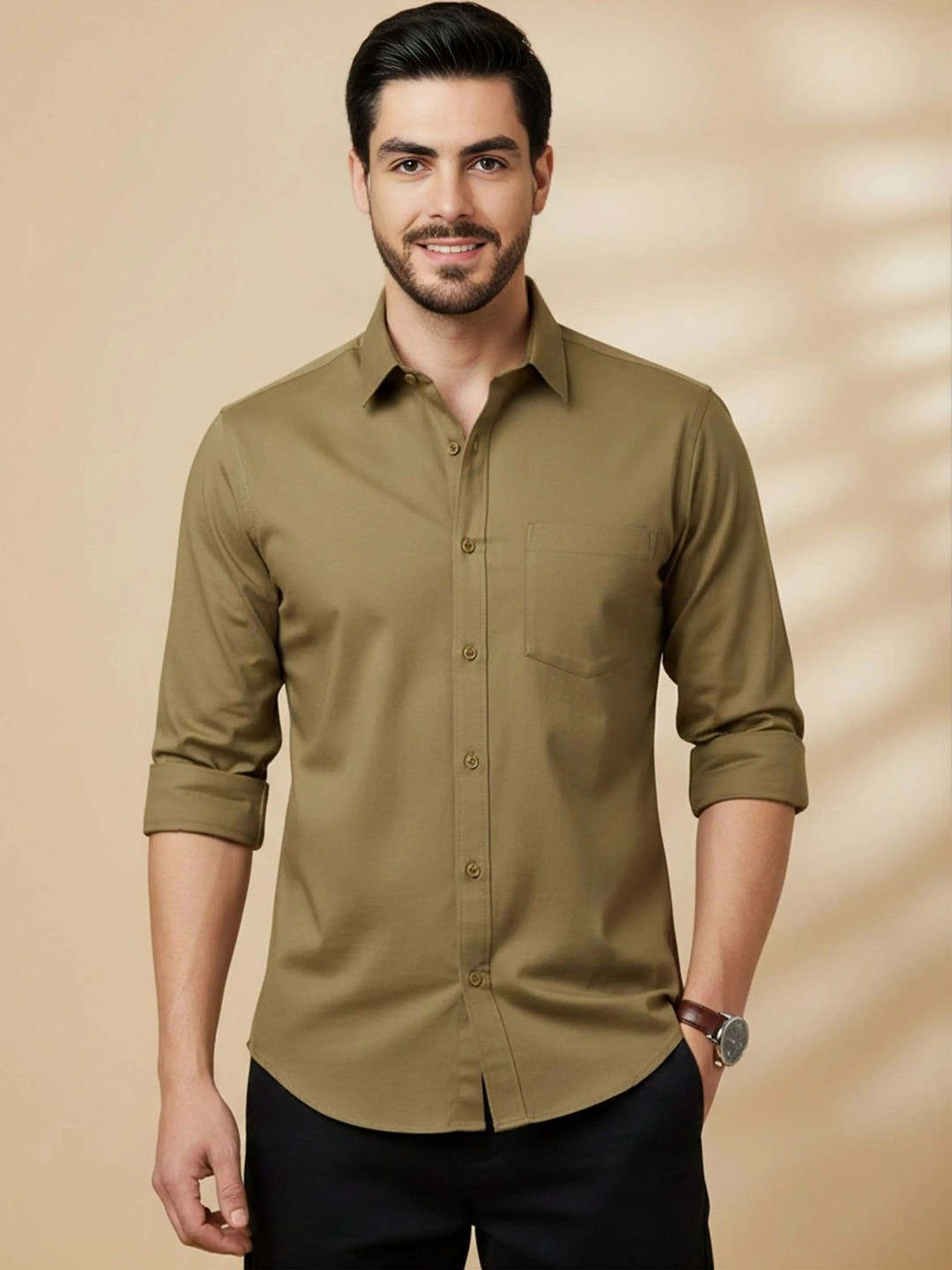 GENTSWAG Men Classic Casual Shirt
