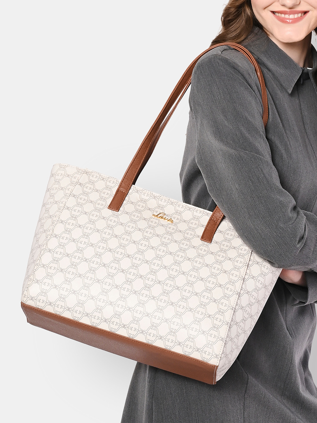 Lavie Women Mono Betula Tote Handbag