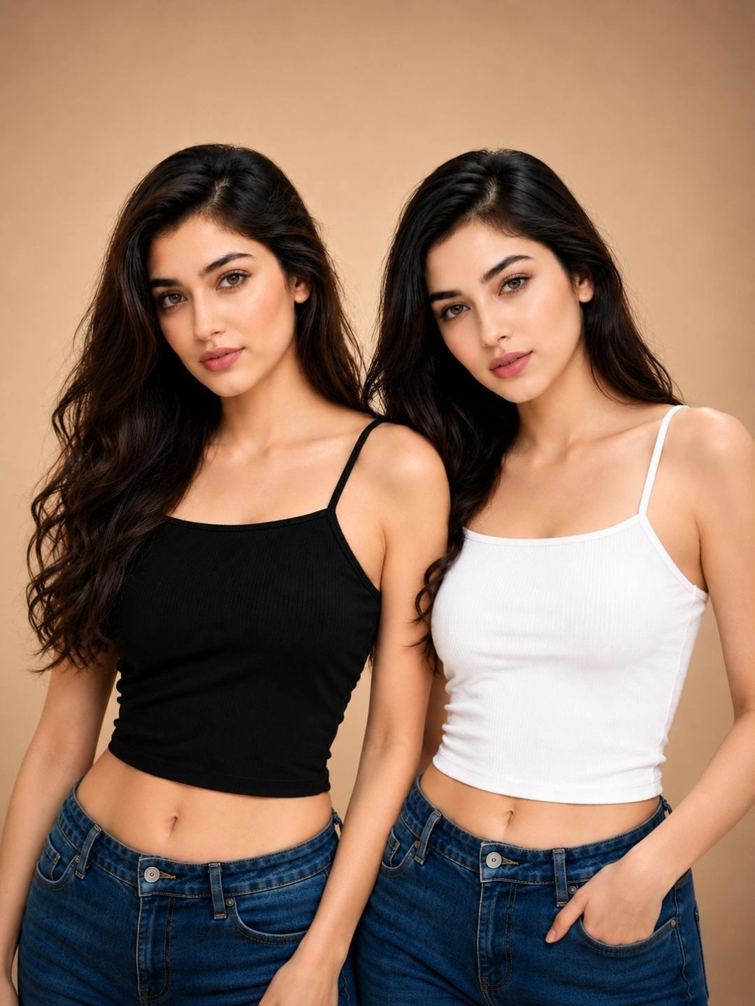 WALLICO Tank Crop Top