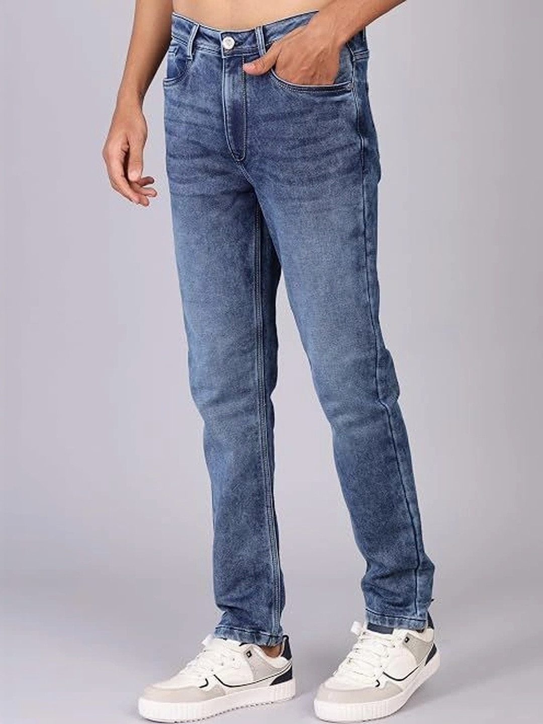 WEARHOUSE Slim Fit Stretchable Denim Jeans