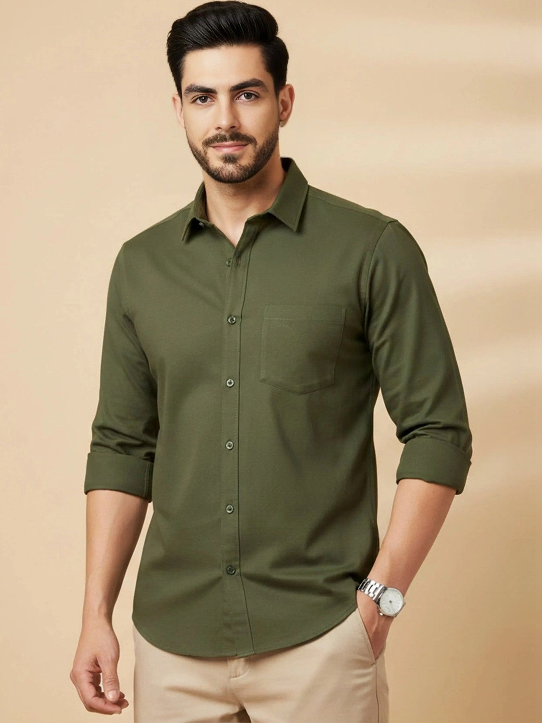 GENTSWAG Men Classic Casual Shirt