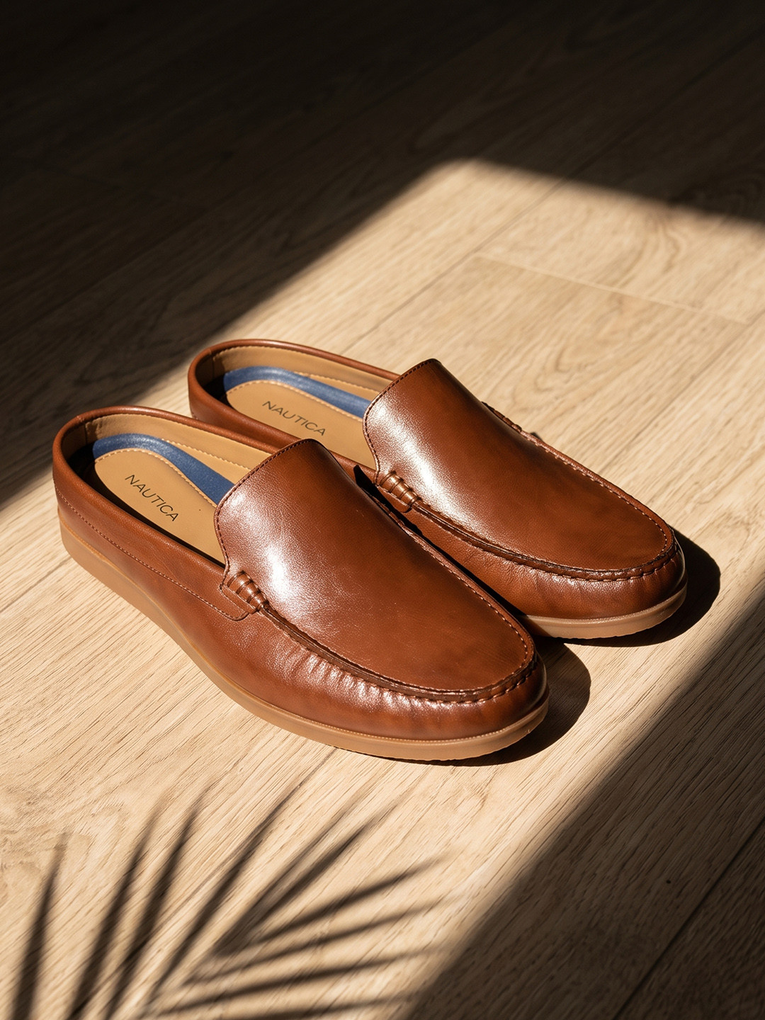 Nautica Men Leather Mule