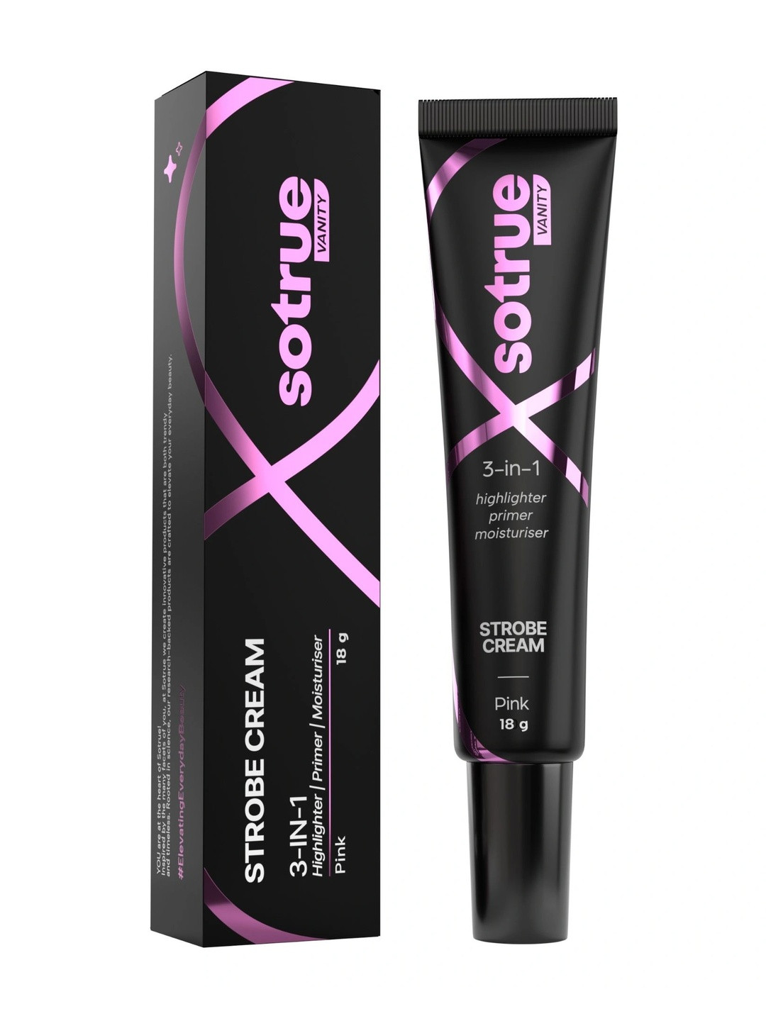 SOTRUE 3 In 1 Strobe Cream - 18 g - Pink