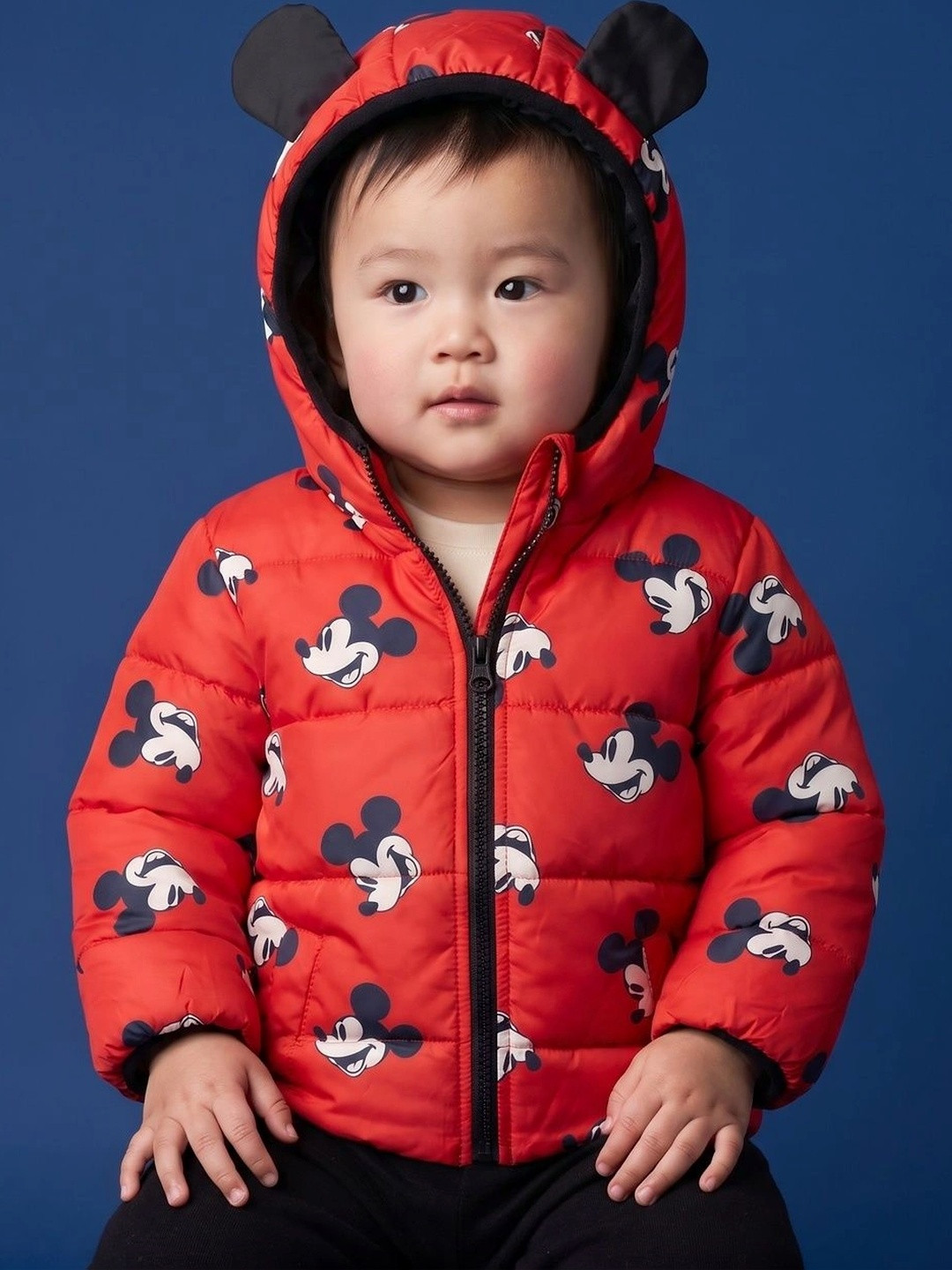 Nauti Nati Boy Graphic Printed Lightweight Puffer Jacket