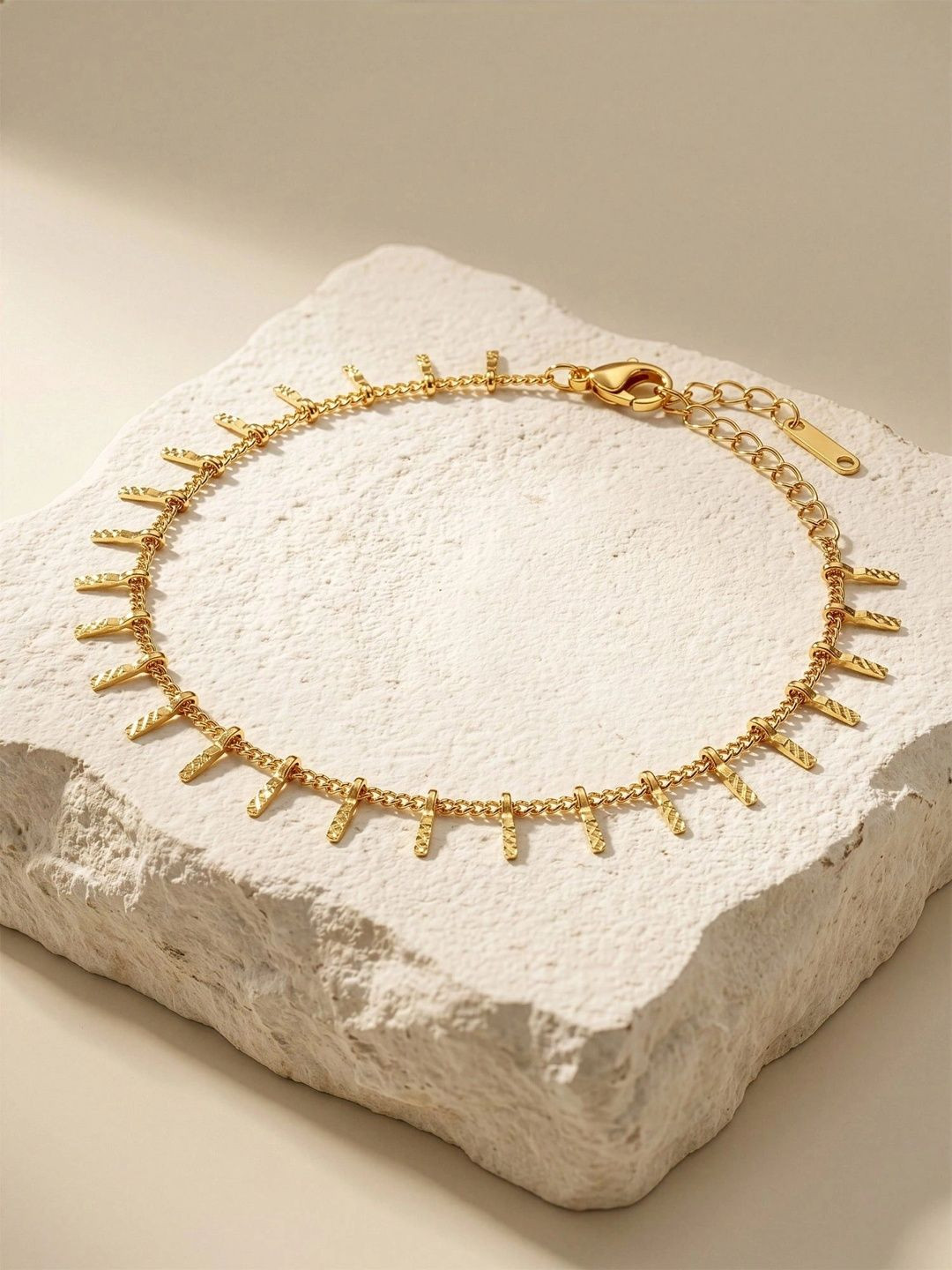 IXIA by Giva Gold-Plated Anklet