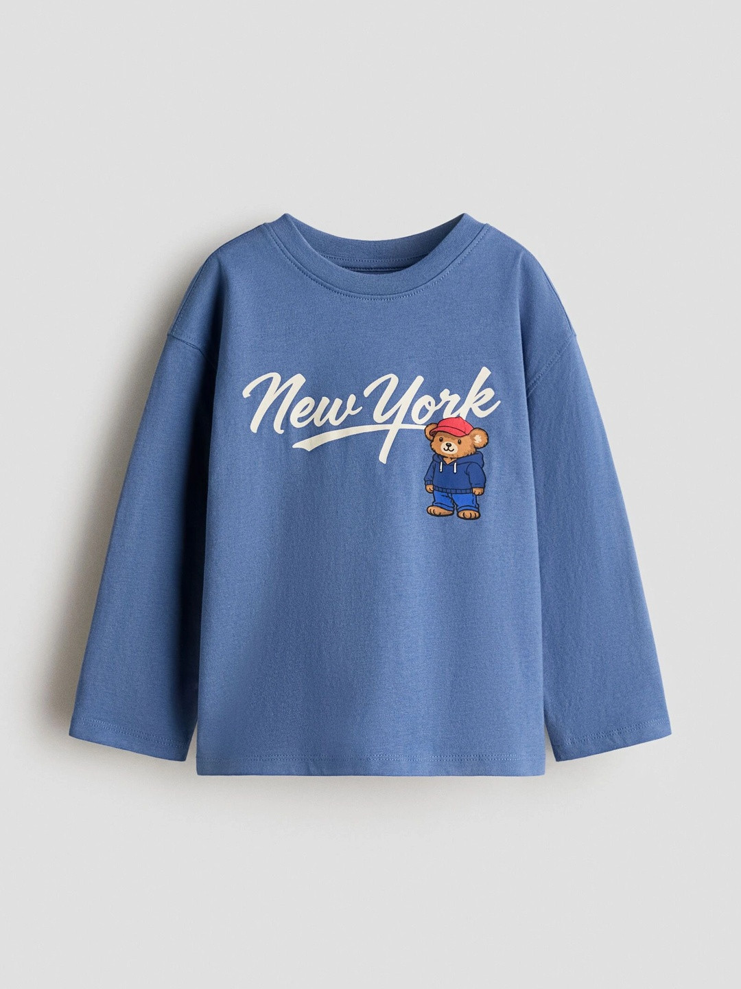 H&M Printed Long-Sleeved T-Shirt