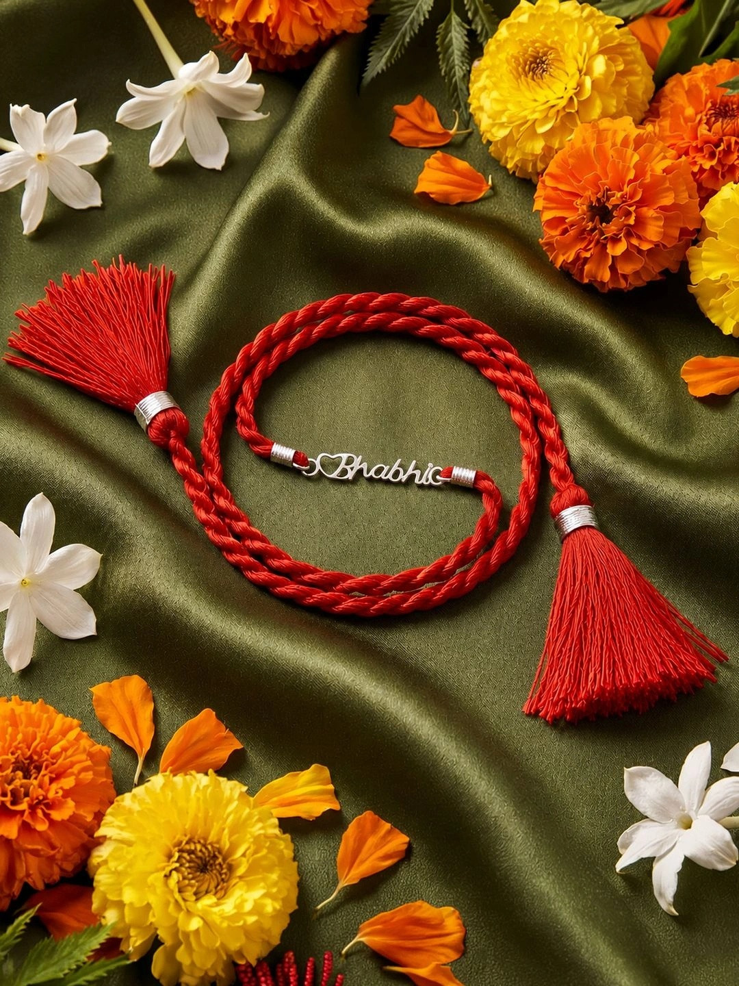 Zavya 925 Sterling Silver Rakhi for Bhabhi