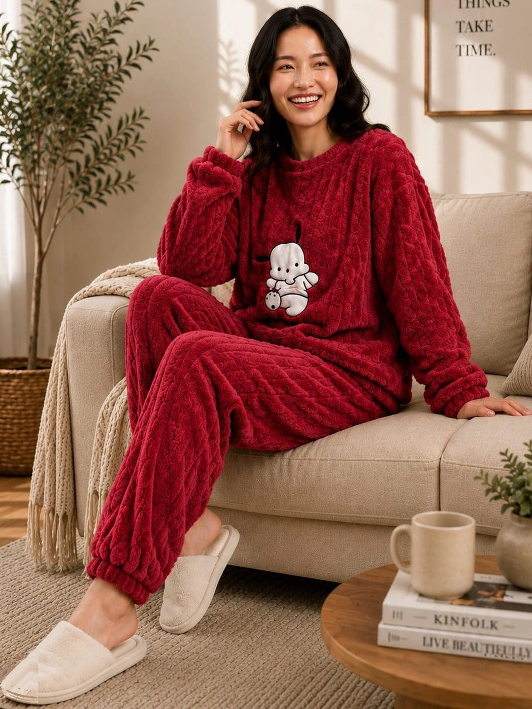 AAASH Women Printed Night suit