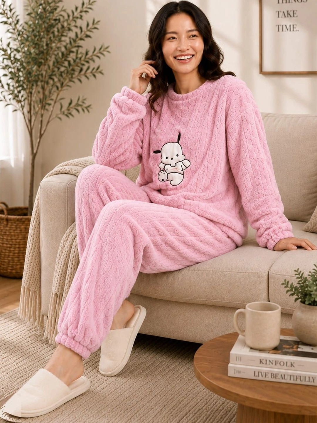 AAASH Women Printed Night suit
