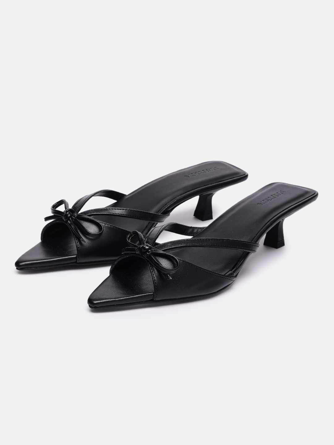 Nautica Pointed Toe Kitten Heels