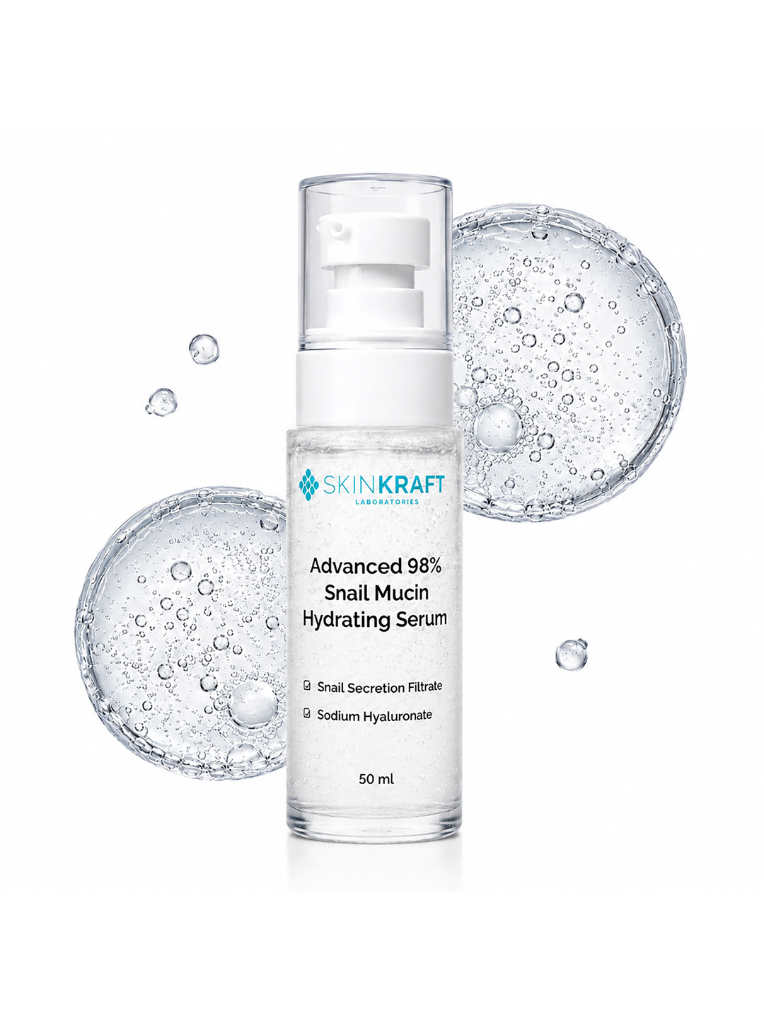 SKINKRAFT Advance 98% Snail Mucin Serum - 50 ml