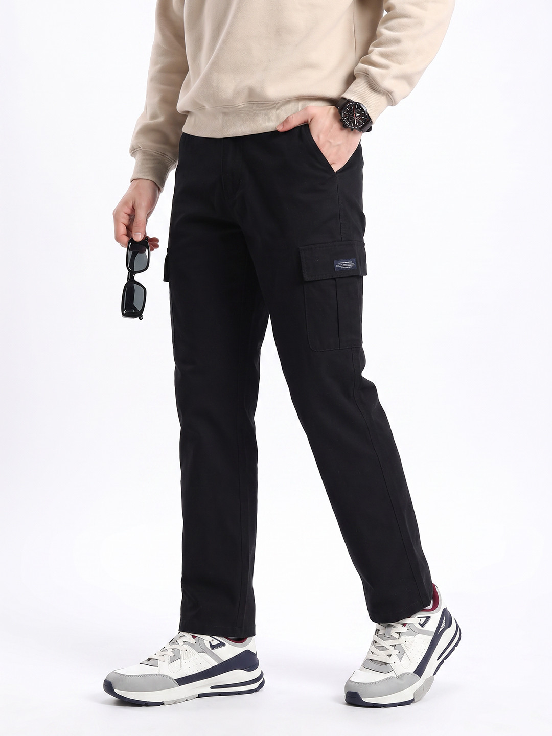 Aeropostale Men Woven Cargo Trousers