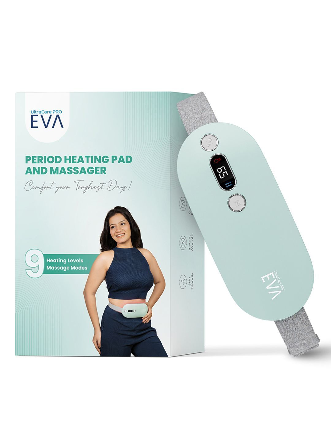UltraCare PRO EVA Period Relief Heating Pad & Massagers