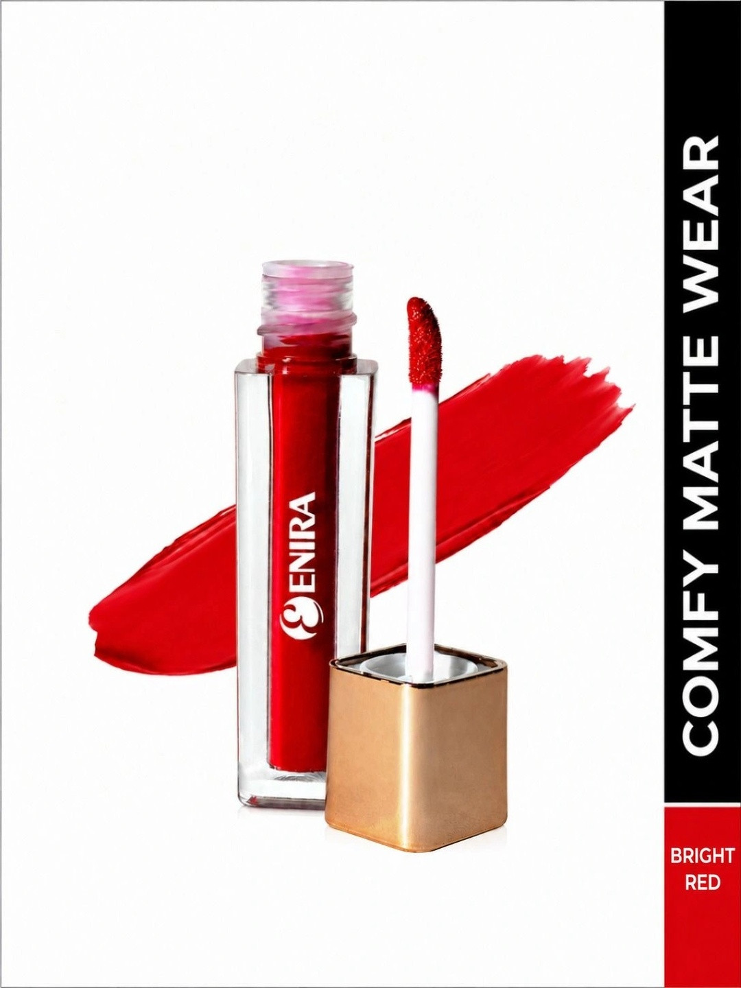 ENIRA Opulent Glam Liquid Lipstick 4ml - Bright Red
