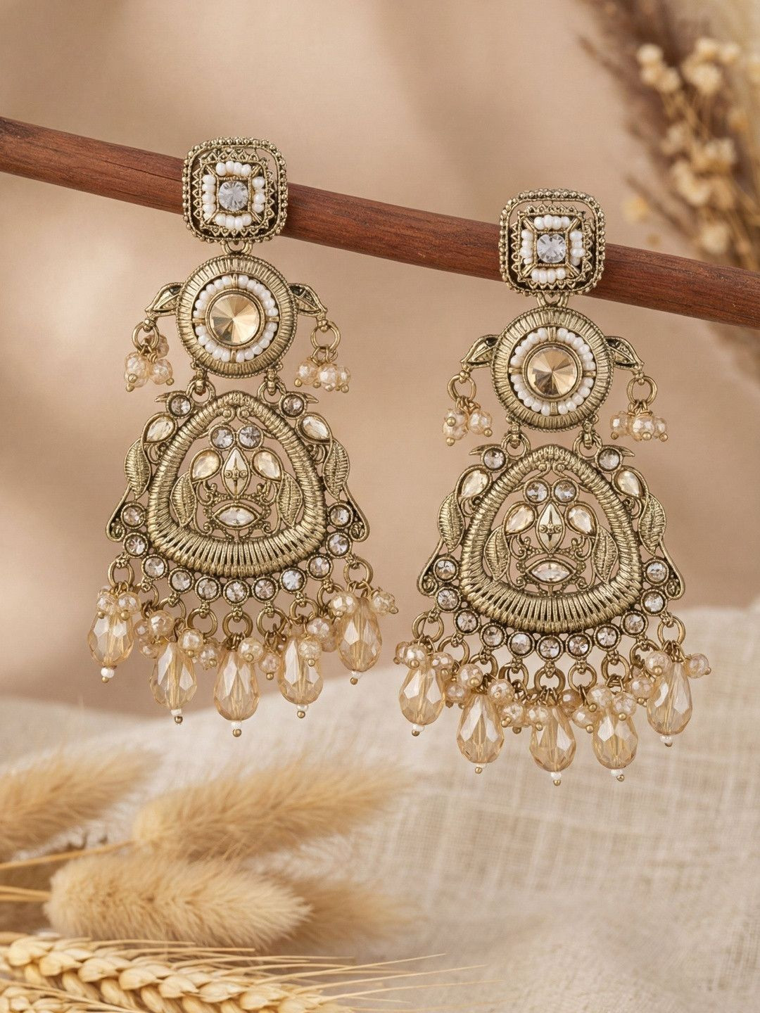 OutRoyal Geometric Drop Earrings