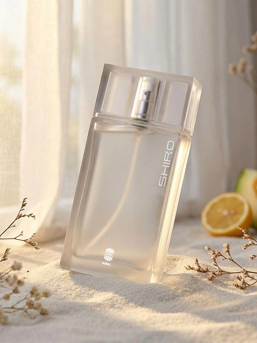 Ajmal Men Shiro Lemon Musky Scent Amber Long Lasting EDP Perfume - 90ML