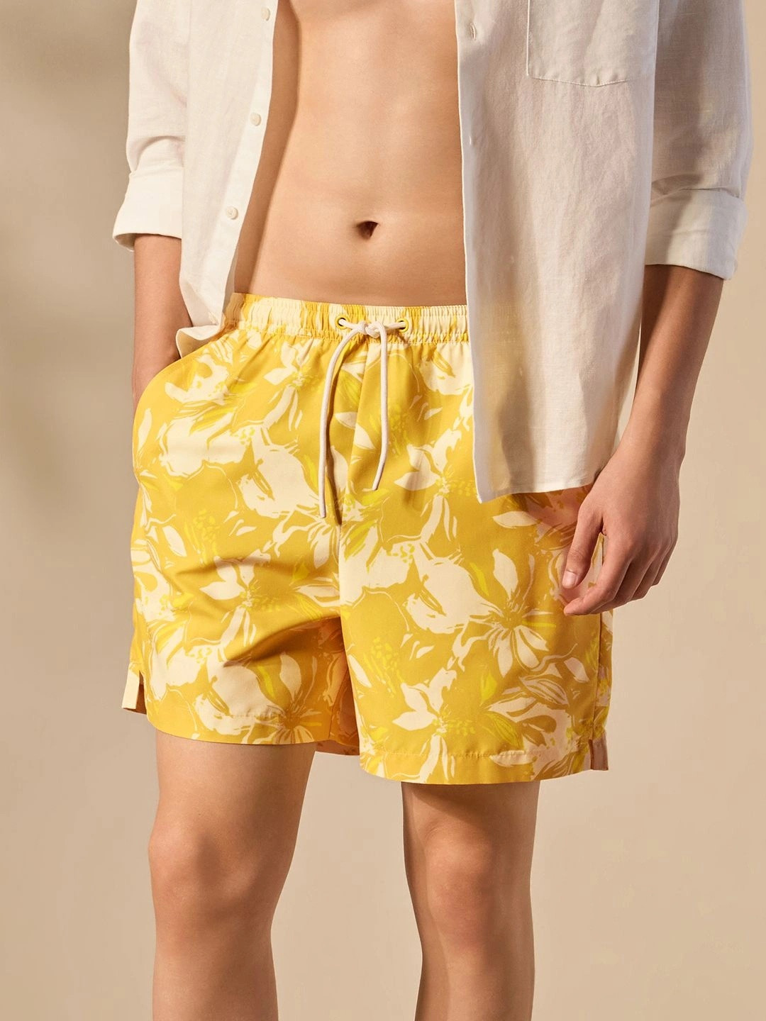 XYXX Men Printed Swim Shorts Swim Bottoms