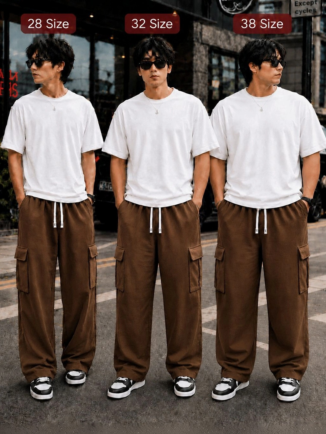 Tromko Men Relaxed Fit Antimicrobial Cargos