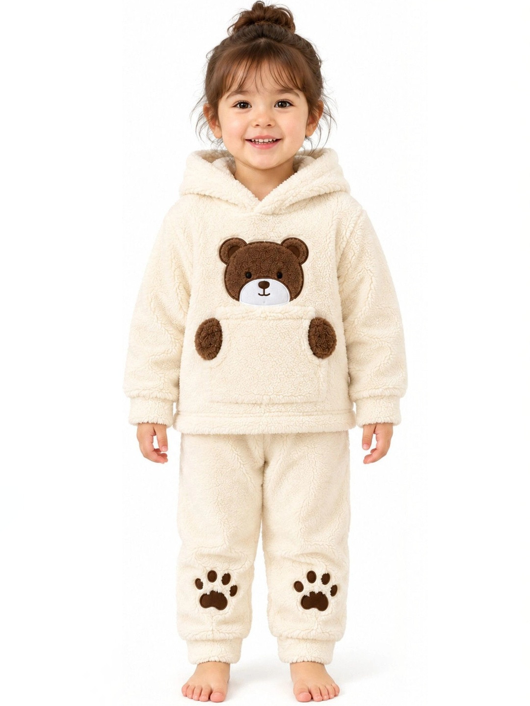 BUCCLY Unisex Kids Embellished Trousers
