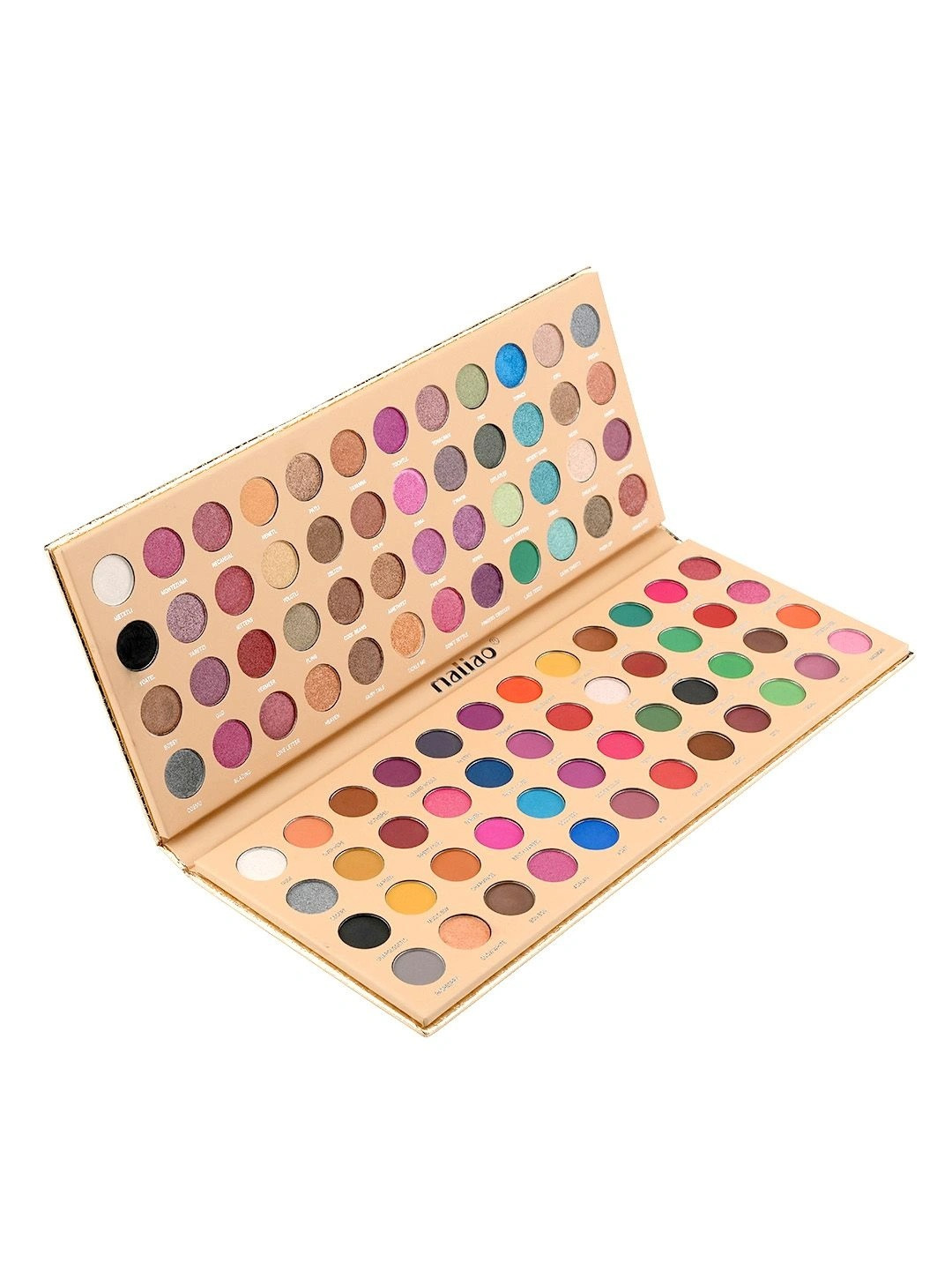 Maliao 96 Shades Matte & Shimmer Eyeshadow Palette - 80 g - Fire & Glow