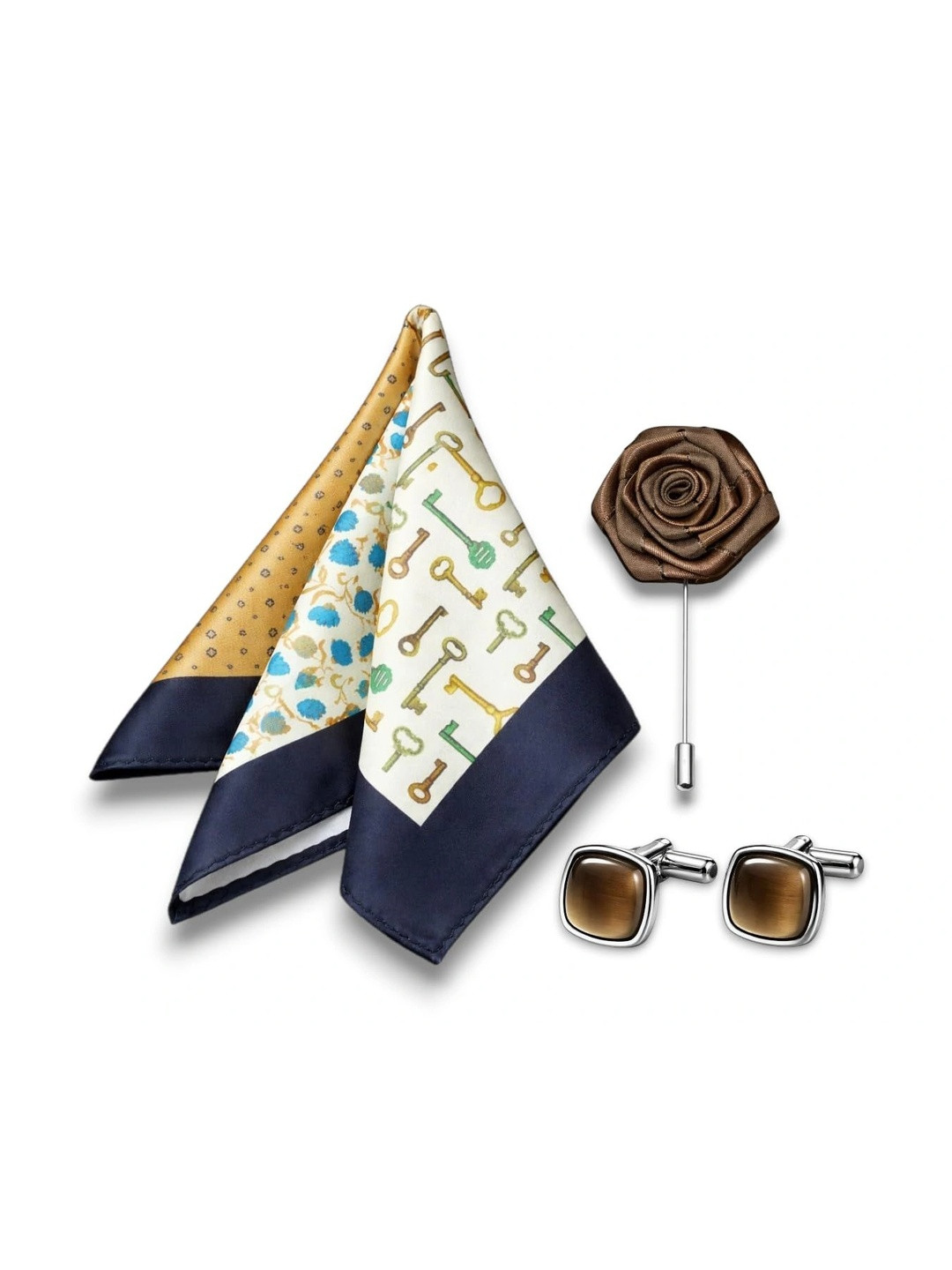 AACHINO Men Ascot Tie