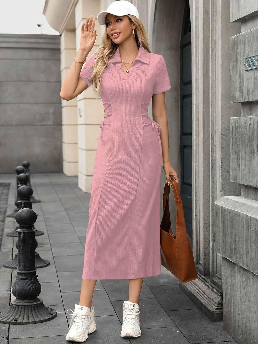 Sugathari A-Line Midi Dress