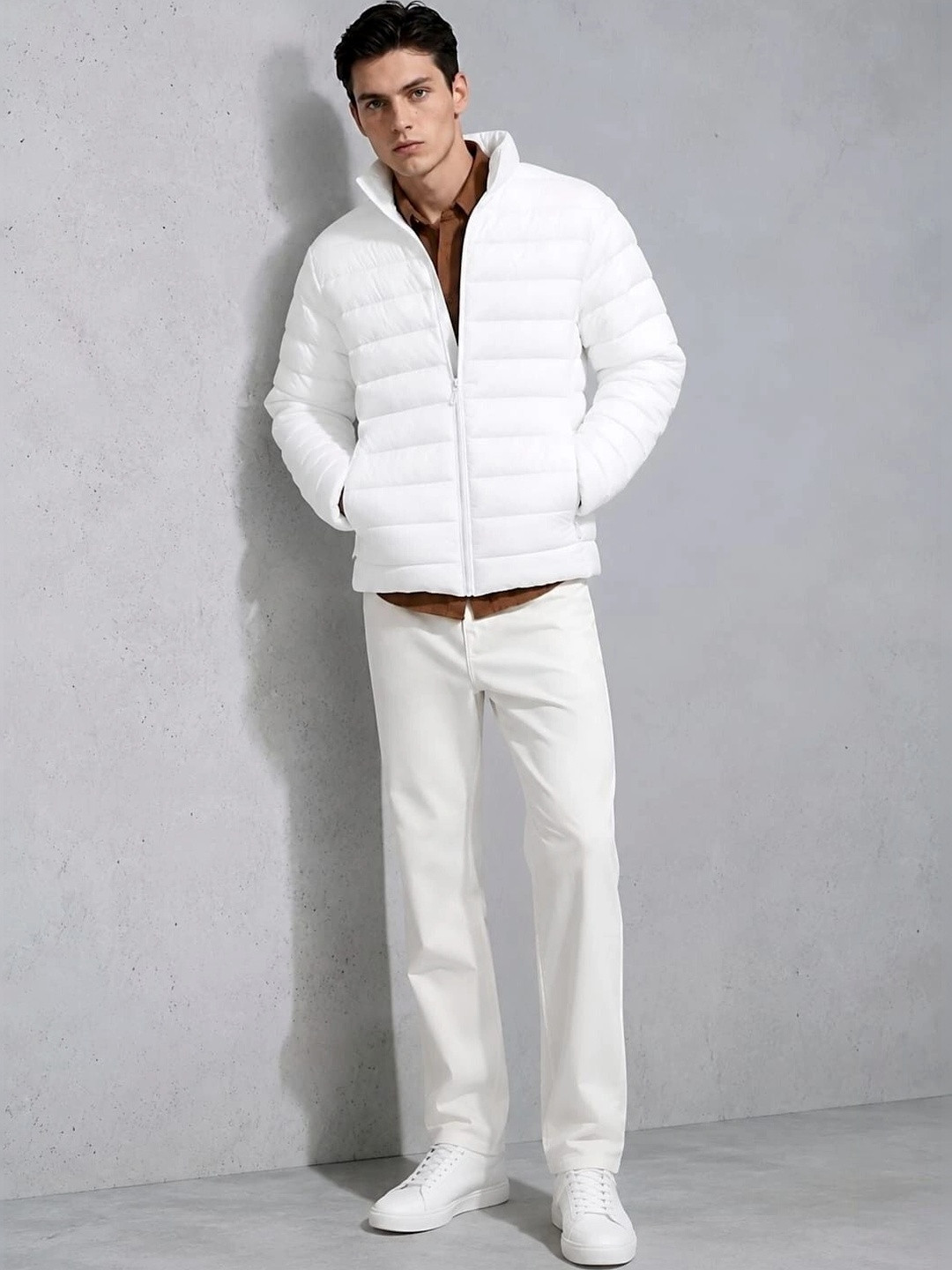 LINEA & CO. Men Lightweight Outdoor Puffer Jacket
