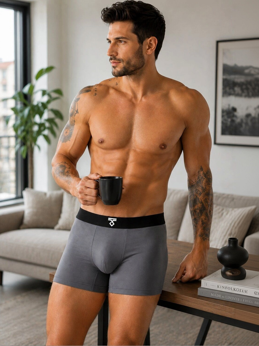 DISPENSER Cotton Blend Assorted Solid Trunks