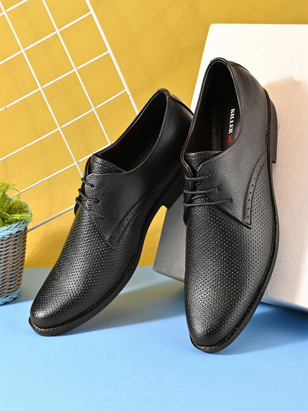 Killer Men Leather Formal Derbys