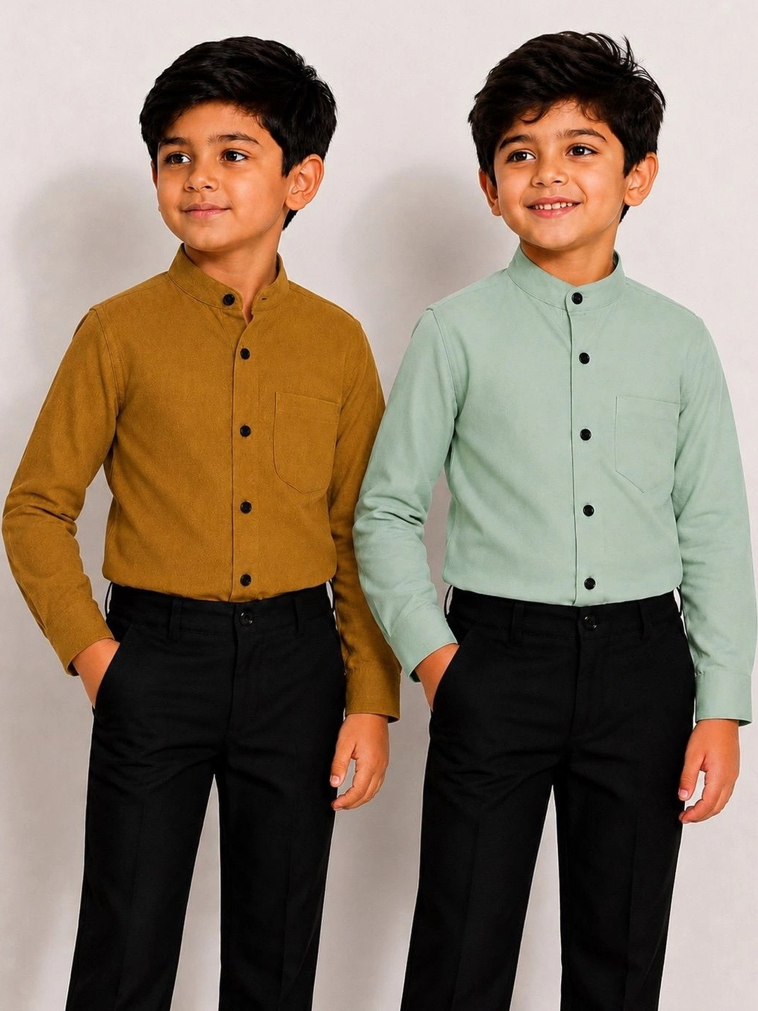LABHKALA Boys Party Shirt