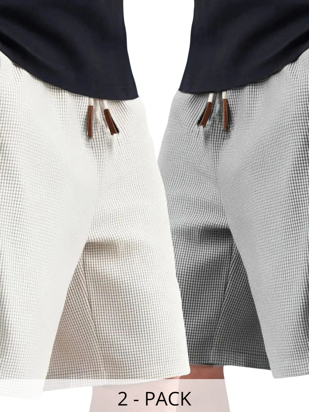 FABRIPPLE Men Checked Technology Shorts