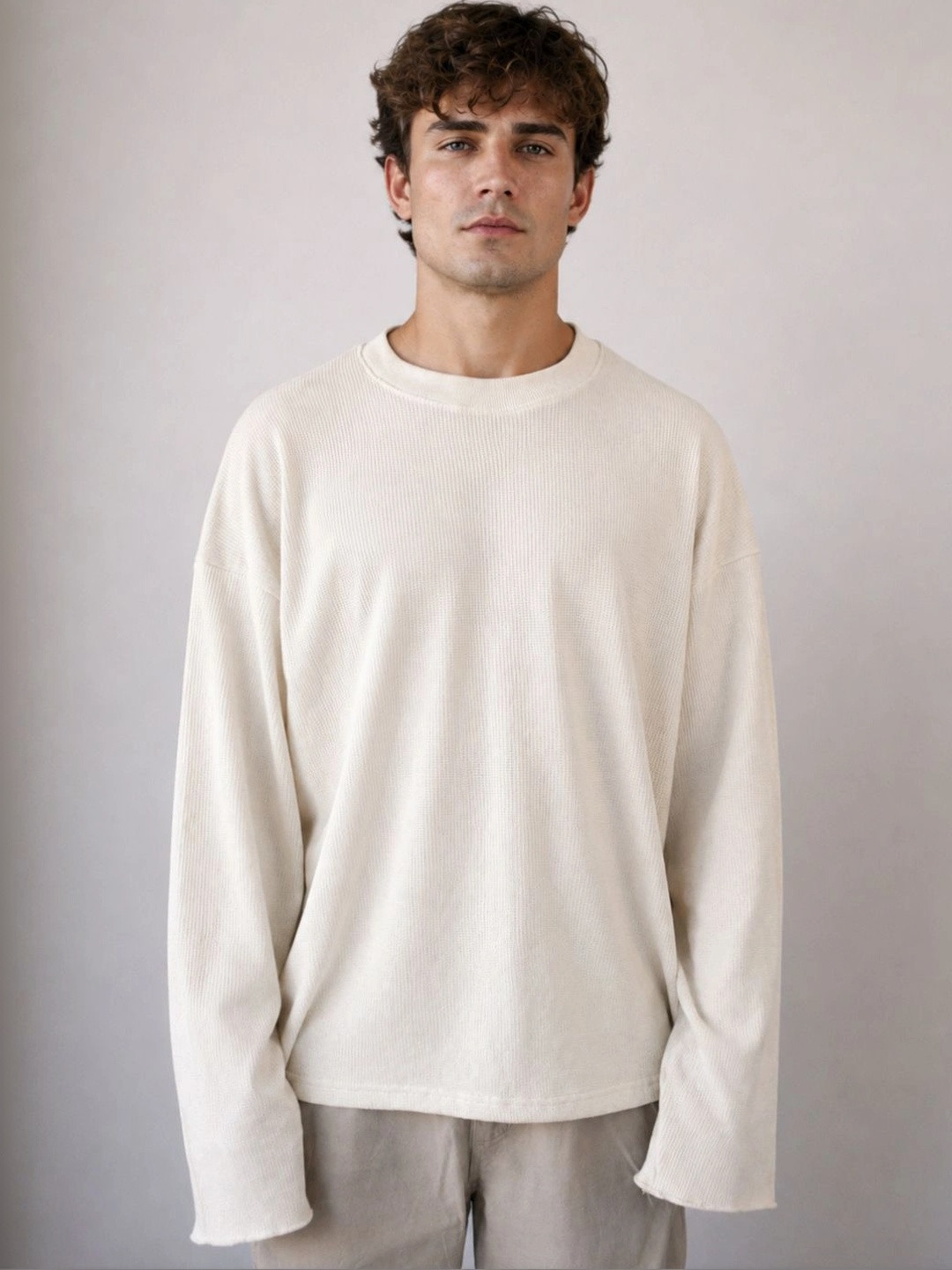 BRAHMOR Men Drop-Shoulder Boxy T-Shirt - Image 1