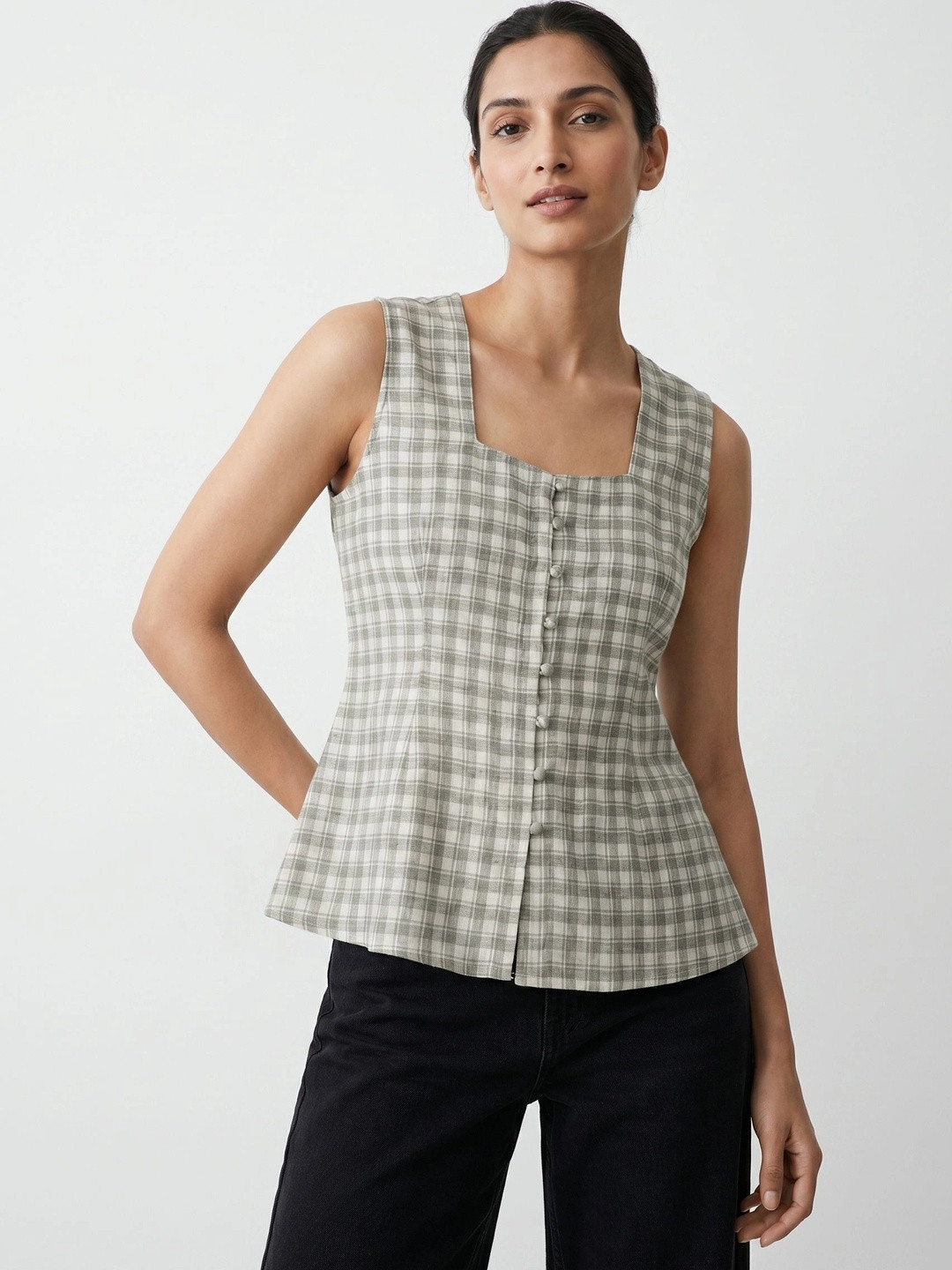 ZNKL Checked Top