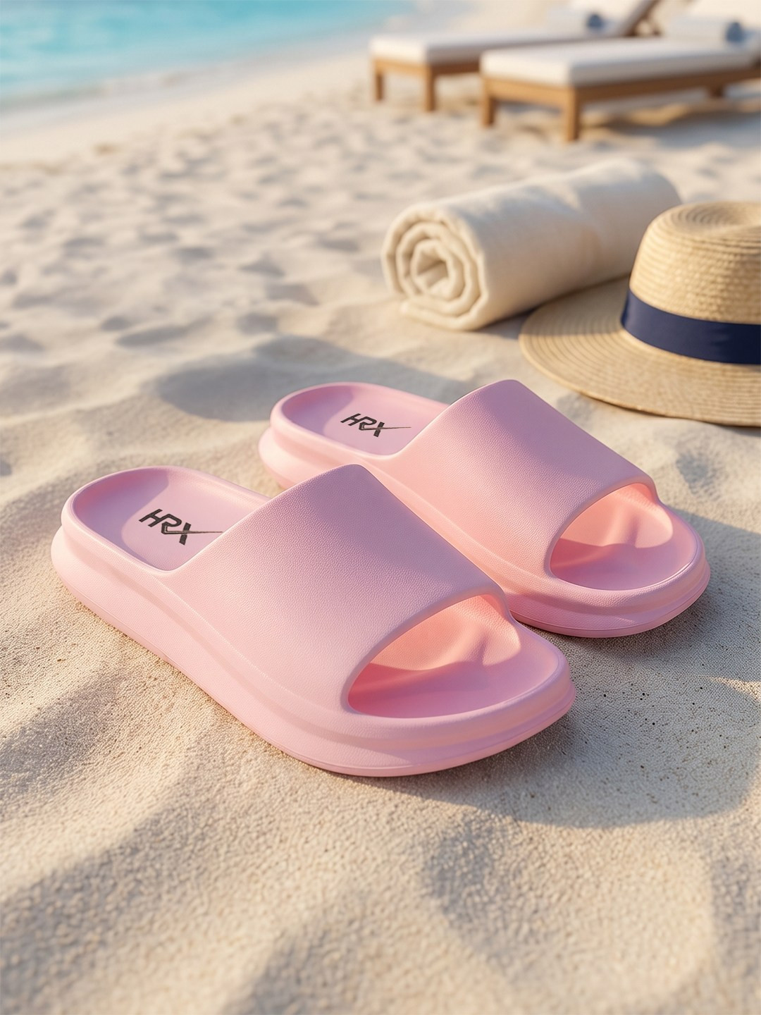HRX by Hrithik Roshan Women Pink Rubber Clogs