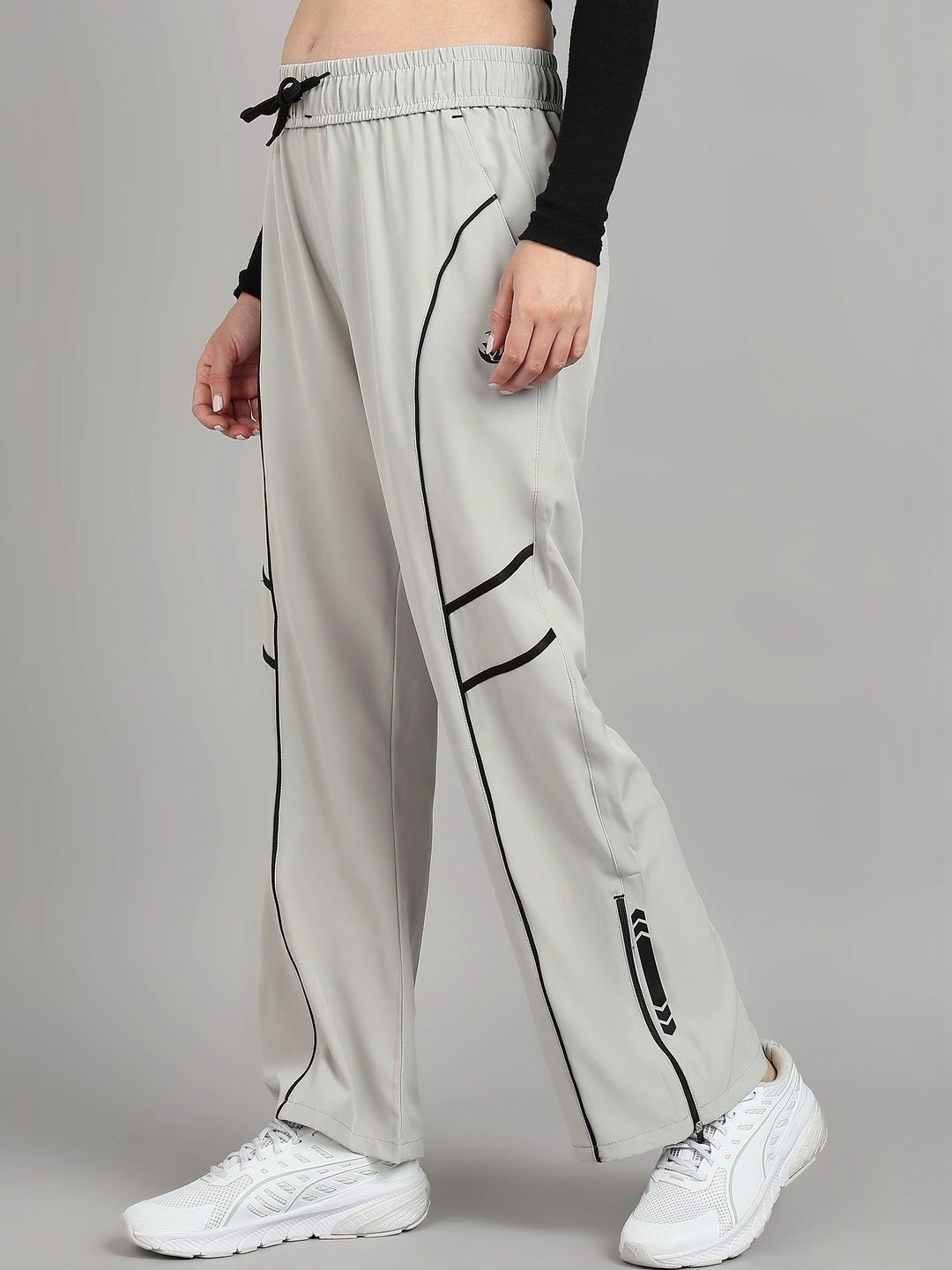 GNOCKFACE Women Baggy Rapid-Dry Training Track Pants