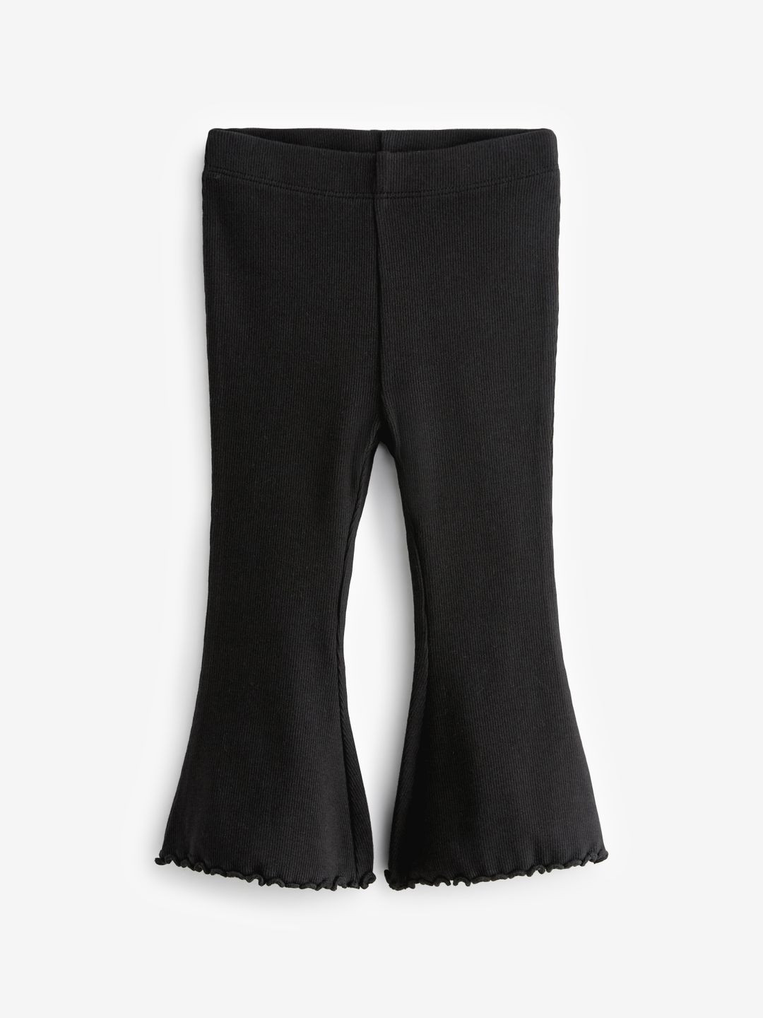NEXT Girls Ribbed Flared Leggings