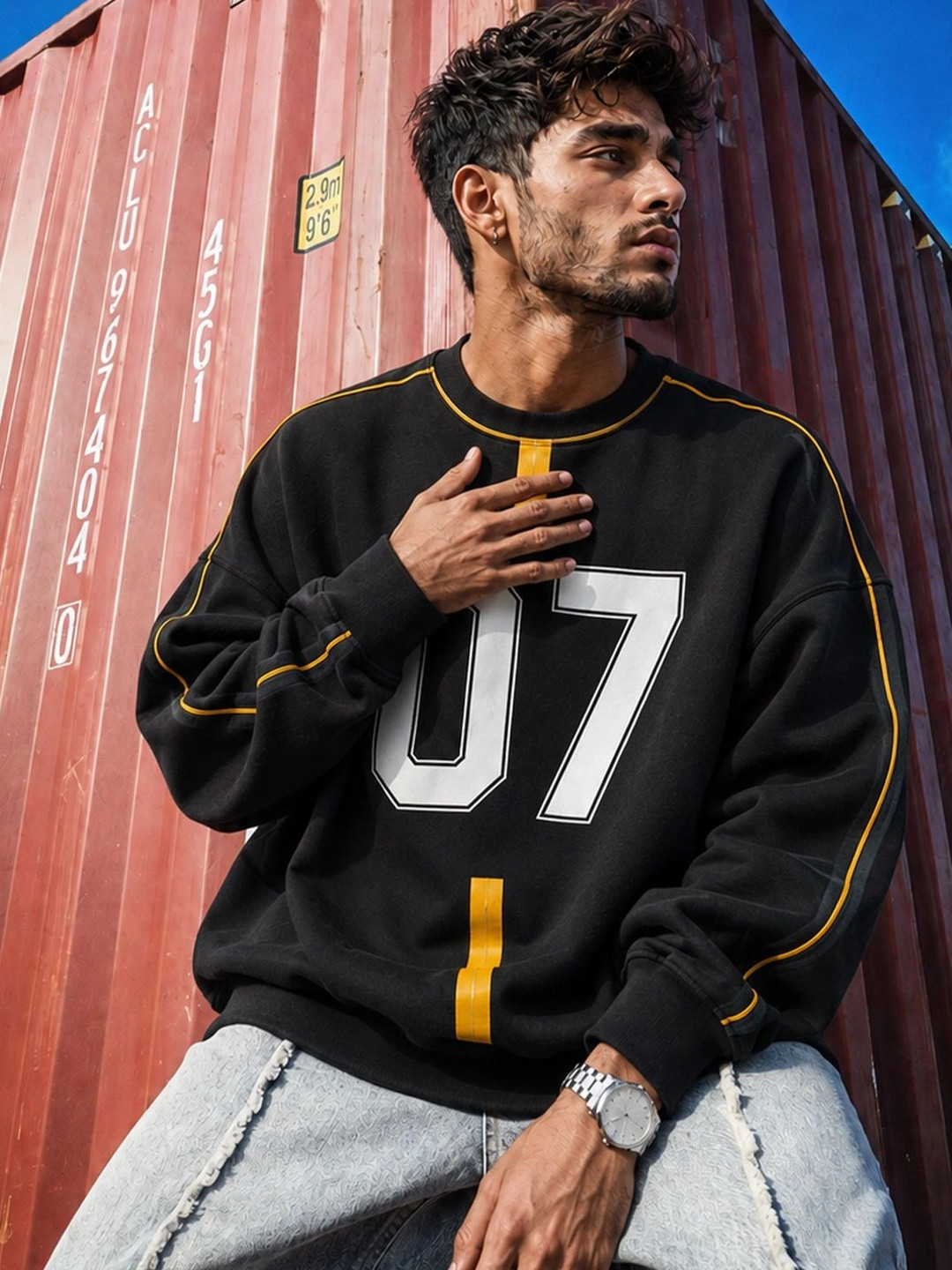 Force Men Printed Sweatshirt