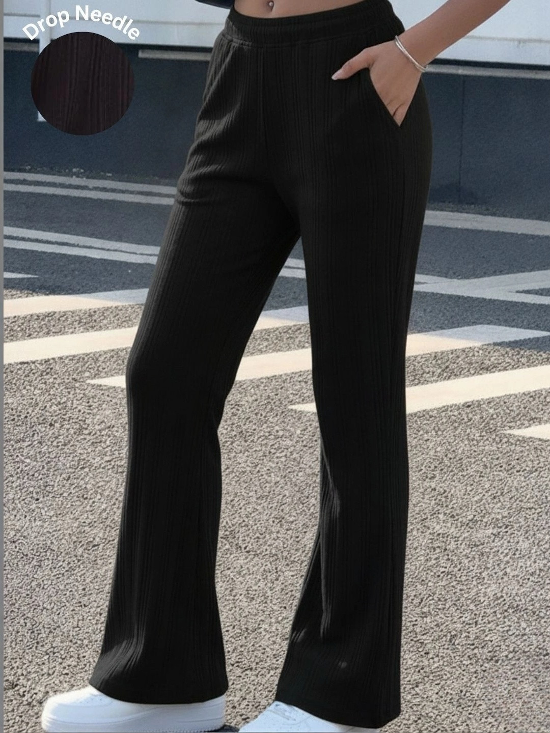 Metronaut Women Bootcut Track Pants