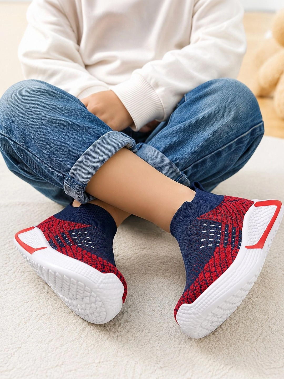 ROTATION Kids Casual Shoes Features Light Weight  Walking Non-Marking Shoes